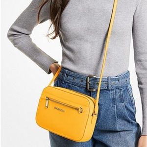 MICHAEL KORS Jet Set Large Saffiano Leather Crossbody Bag